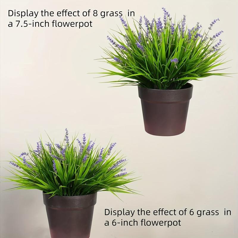 Artificial Plants & Monkey Grass with Flowers for Indoor & Outdoor