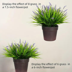 Artificial Plants & Monkey Grass with Flowers for Indoor & Outdoor