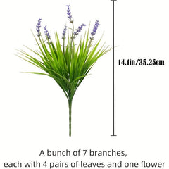 Artificial Plants & Monkey Grass with Flowers for Indoor & Outdoor