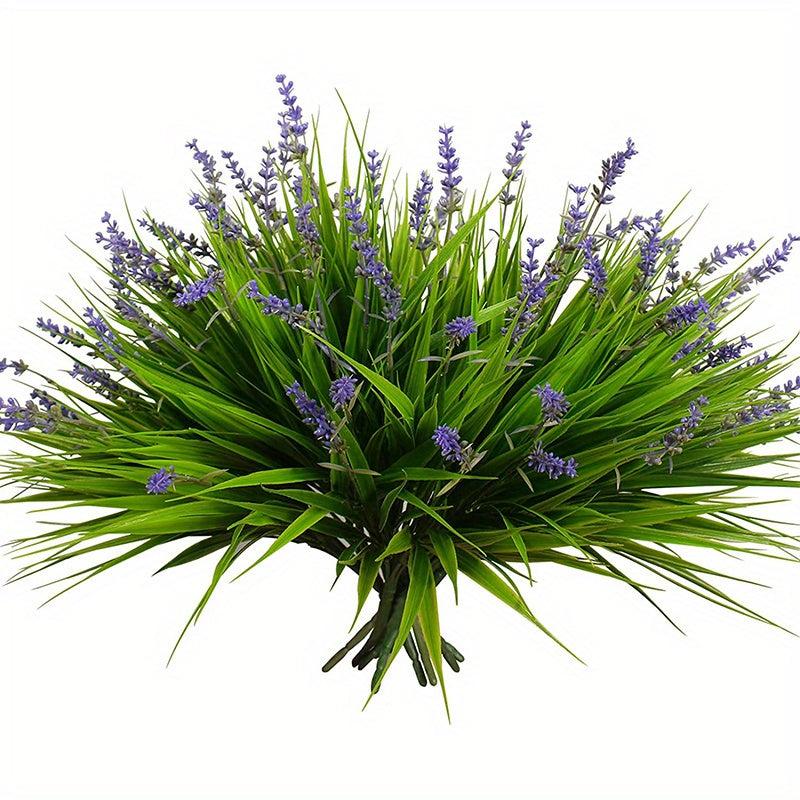 Artificial Plants & Monkey Grass with Flowers for Indoor & Outdoor