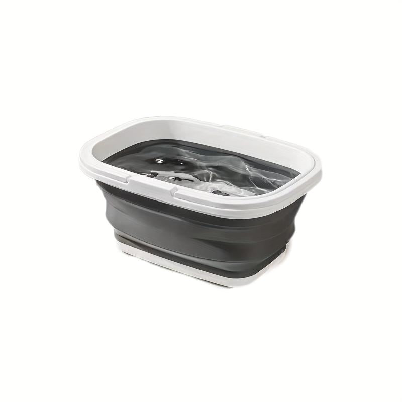 1pc Portable Folding Bucket Wash Tub Camping Beach Lawn