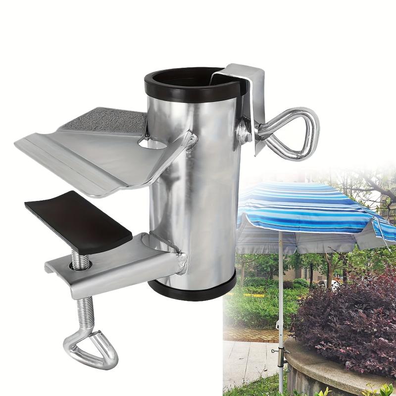 Umbrella Mount Clamp Patio Holder Sun Shade Support Balcony Fixed Clip