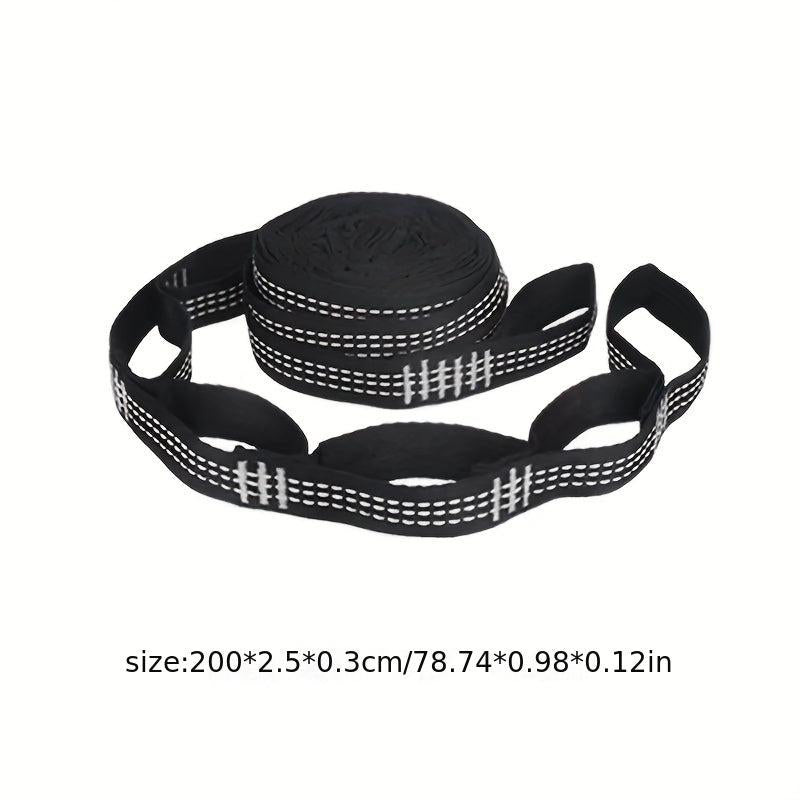 2pcs 2m Hammock Strap Outdoor Camping Hammock Garden Swing Straps Rope