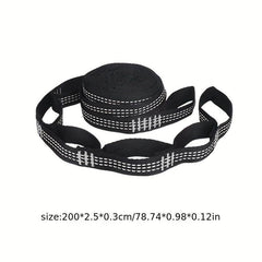 2pcs 2m Hammock Strap Outdoor Camping Hammock Garden Swing Straps Rope