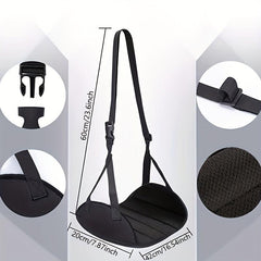 Memory Foam Travel Hammock With Airplane Footrest