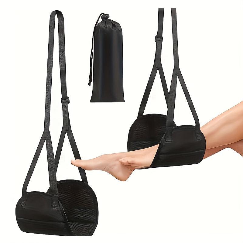 Memory Foam Travel Hammock With Airplane Footrest