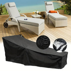 Waterproof Patio Chaise Lounge Cover Heavy Duty Outdoor Chair Covers