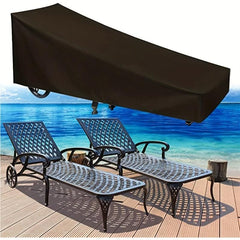 Waterproof Patio Chaise Lounge Cover Heavy Duty Outdoor Chair Covers