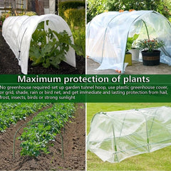 3pcs Greenhouse Hoops Garden Pole Grow Tunnel Frame Greenhouse Pipe