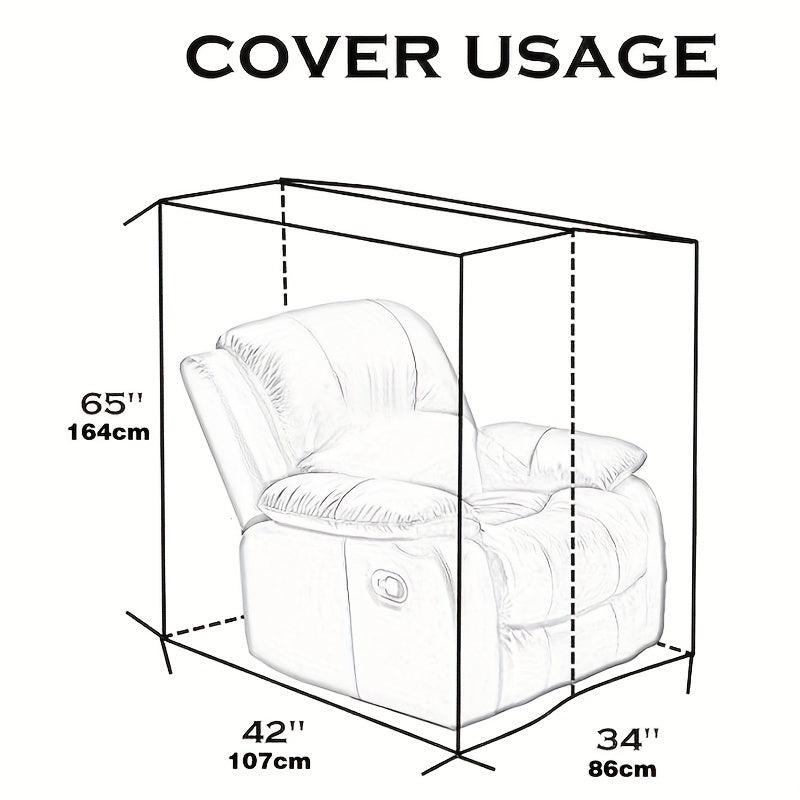 Furniture Cover Dust Proof Moving Bag For Chairs - 2pcs