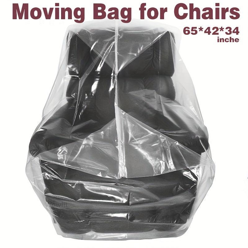 Furniture Cover Dust Proof Moving Bag For Chairs - 2pcs