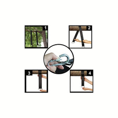 Tree Swing Hanging Kit 2100lbs Easy Install Straps & Snap Hooks