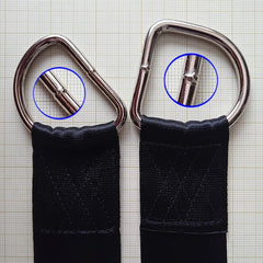 Tree Swing Hanging Kit 2100lbs Easy Install Straps & Snap Hooks
