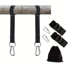 Tree Swing Hanging Kit 2100lbs Easy Install Straps & Snap Hooks