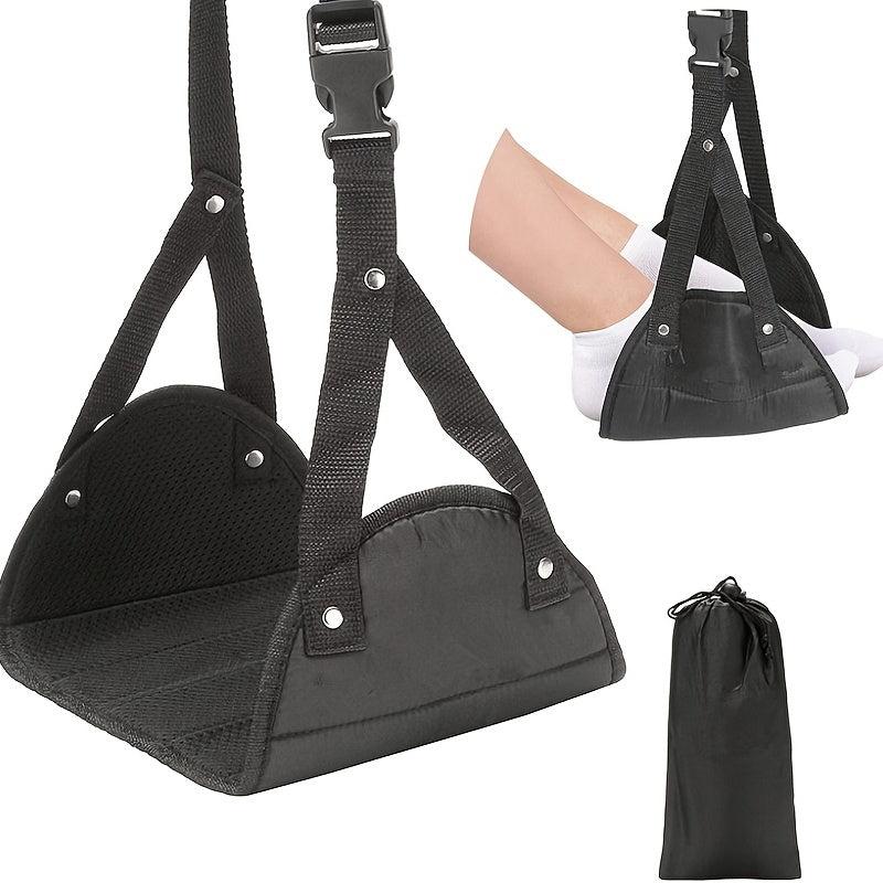 Portable Travel Footrest Flight Carry On Adjustable Height Foot Rest