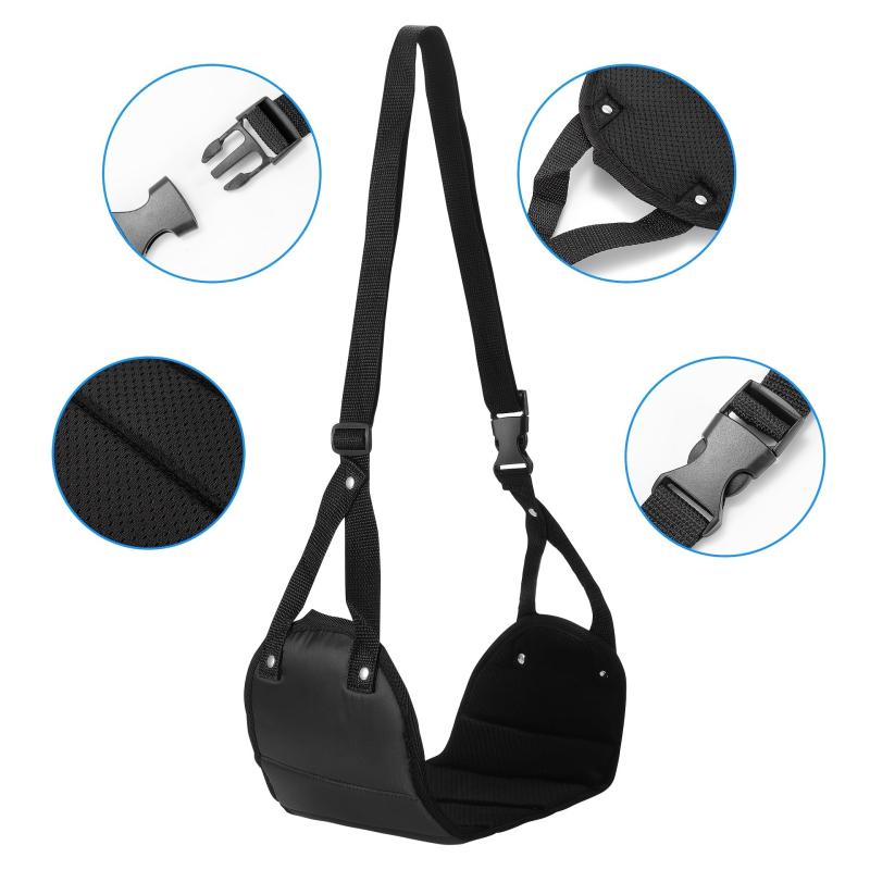 Portable Travel Footrest Flight Carry On Adjustable Height Foot Rest