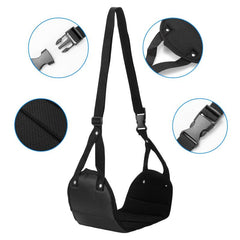 Portable Travel Footrest Flight Carry On Adjustable Height Foot Rest