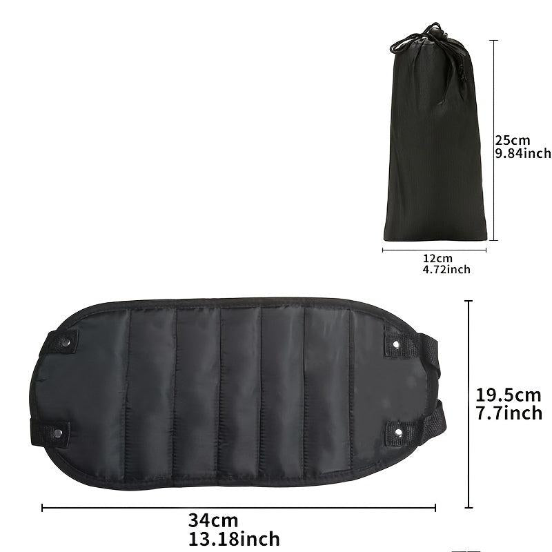 Portable Travel Footrest Flight Carry On Adjustable Height Foot Rest