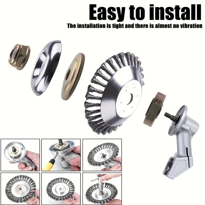 1pc Steel Wire Weed Cutter Blades
