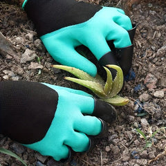 Garden Gloves With Claws - Dig, Plant, Weed, Protect Fingers