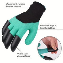 Garden Gloves With Claws - Dig, Plant, Weed, Protect Fingers