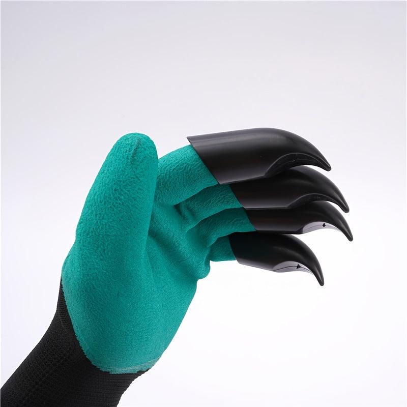 Garden Gloves With Claws - Dig, Plant, Weed, Protect Fingers