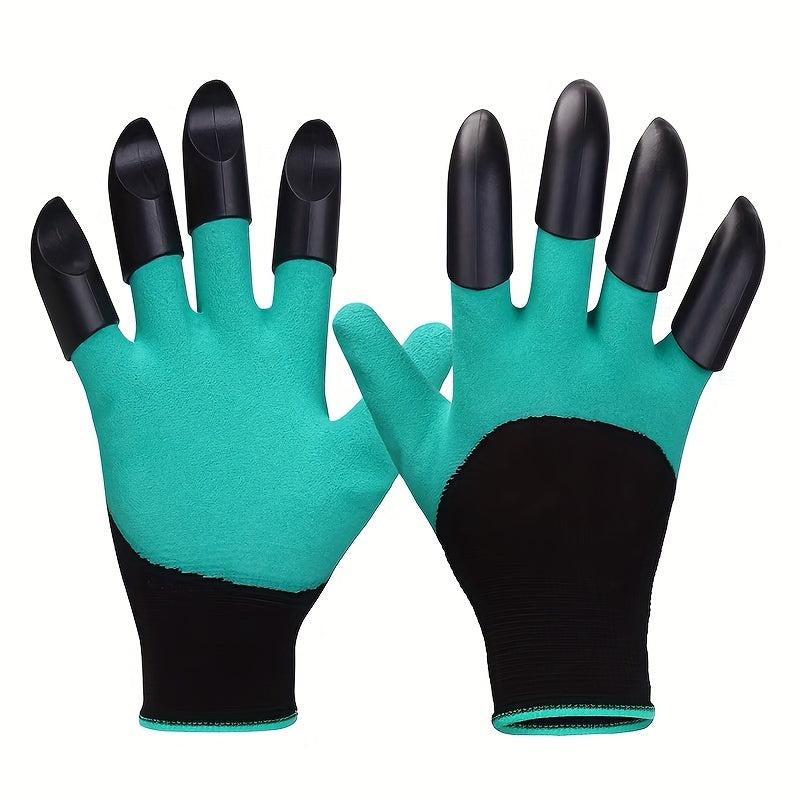 Garden Gloves With Claws - Dig, Plant, Weed, Protect Fingers