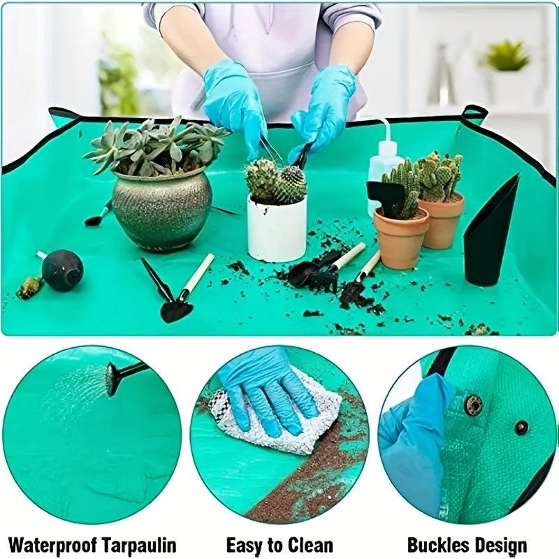 Waterproof Gardening Floor Mat for Planting Flowers Succulent Tools