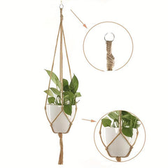 Green Plant Hanger Flower Pot Hanging Basket