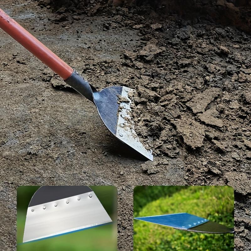 Steel Flat Shovel for Outdoor Garden Cleaning