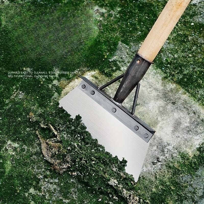 Steel Flat Shovel for Outdoor Garden Cleaning