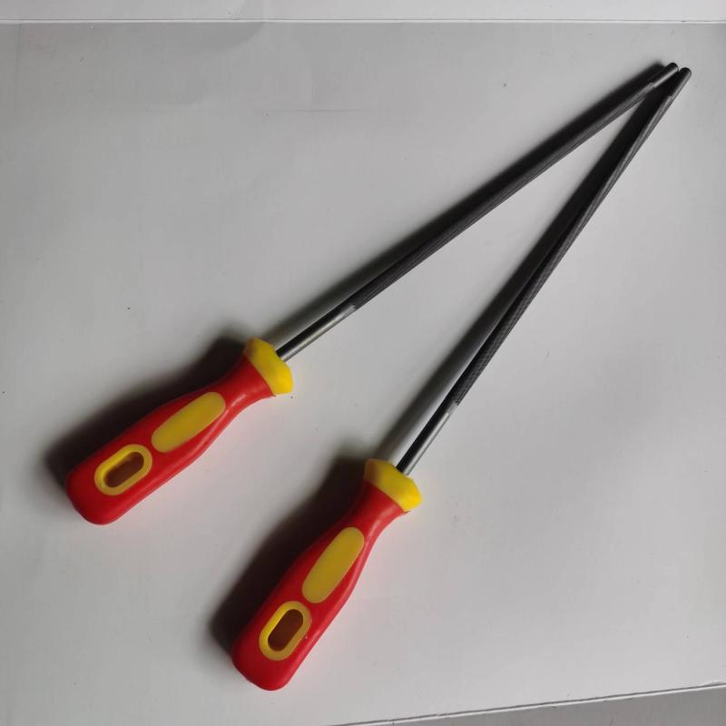 1pc Round High Carbon Steel Chainsaw File Sharpener