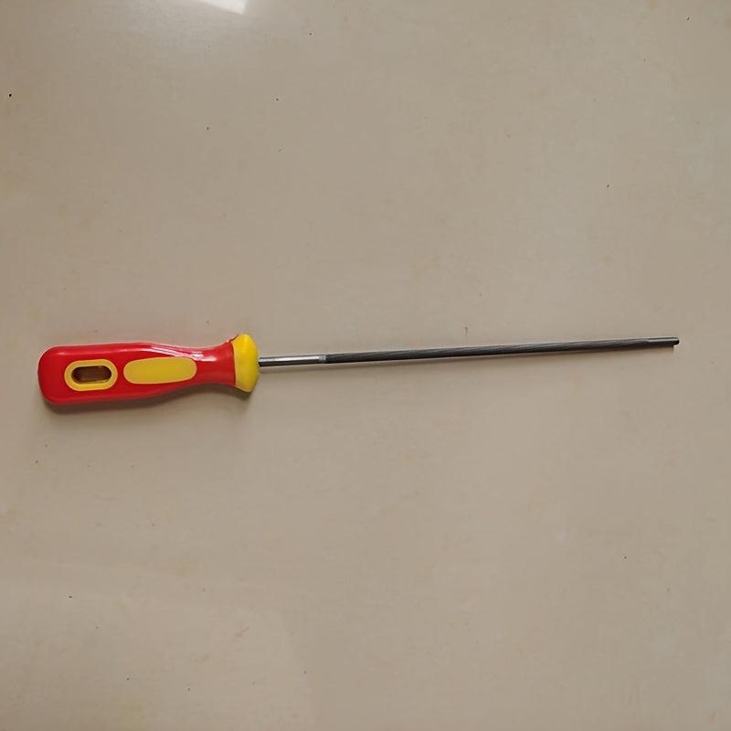 1pc Round High Carbon Steel Chainsaw File Sharpener