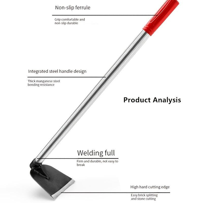 Manganese Steel Garden Hoe for Weeding Planting Excavation