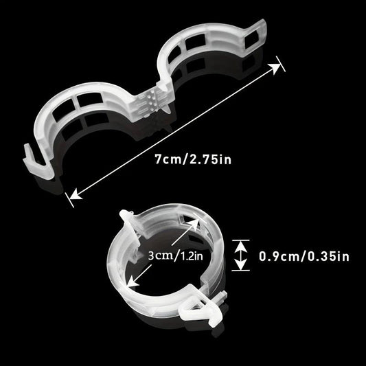 100pcs Plant Support Clips Garden Tomato Grape Vine