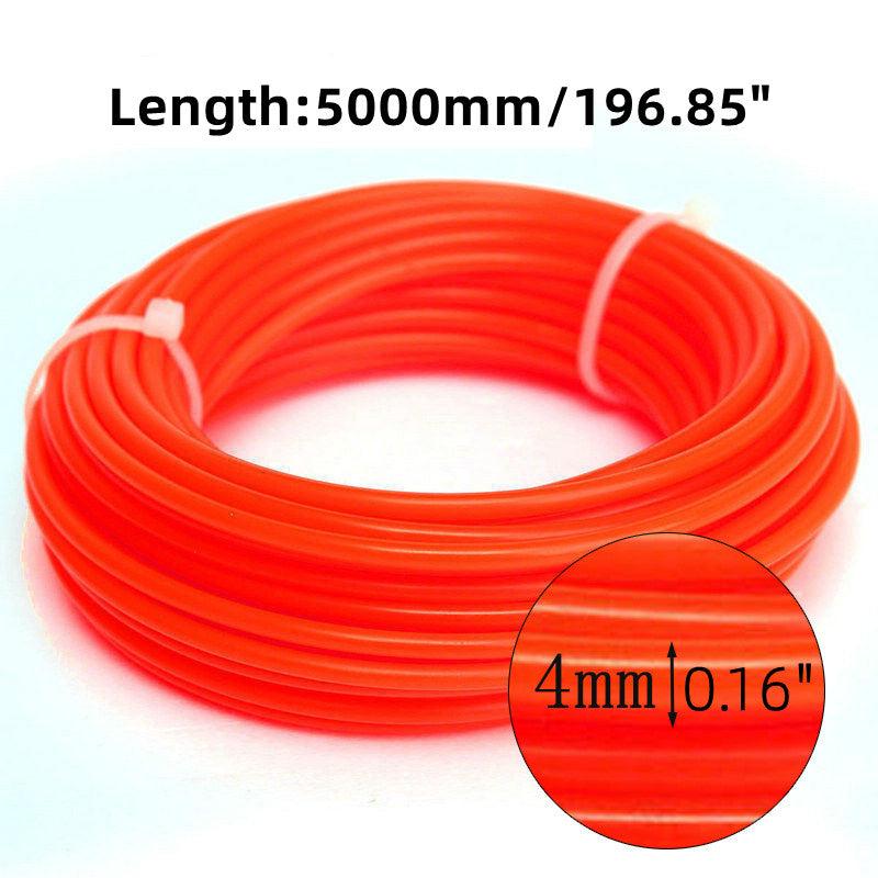 4mm x 5000mm Strong Nylon Cord Line for Grass Strimmer Replacement