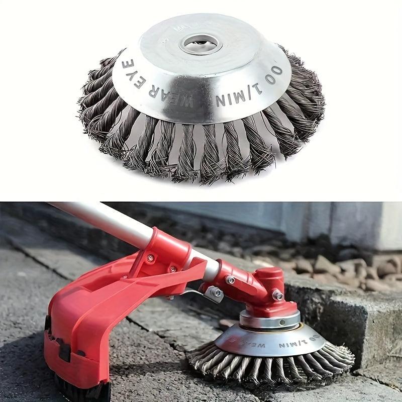 Rotating Joint Twist Knot Steel Wire Weed Cutter Blade for Lawn Mower