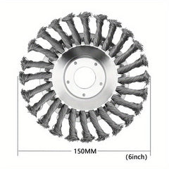 Rotating Joint Twist Knot Steel Wire Weed Cutter Blade for Lawn Mower