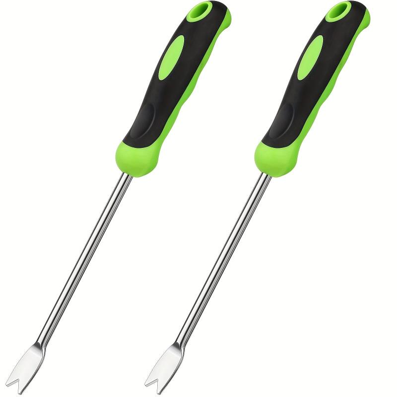 Ergonomic Handle Stainless Steel Weeder Tool for Planting and Weeding