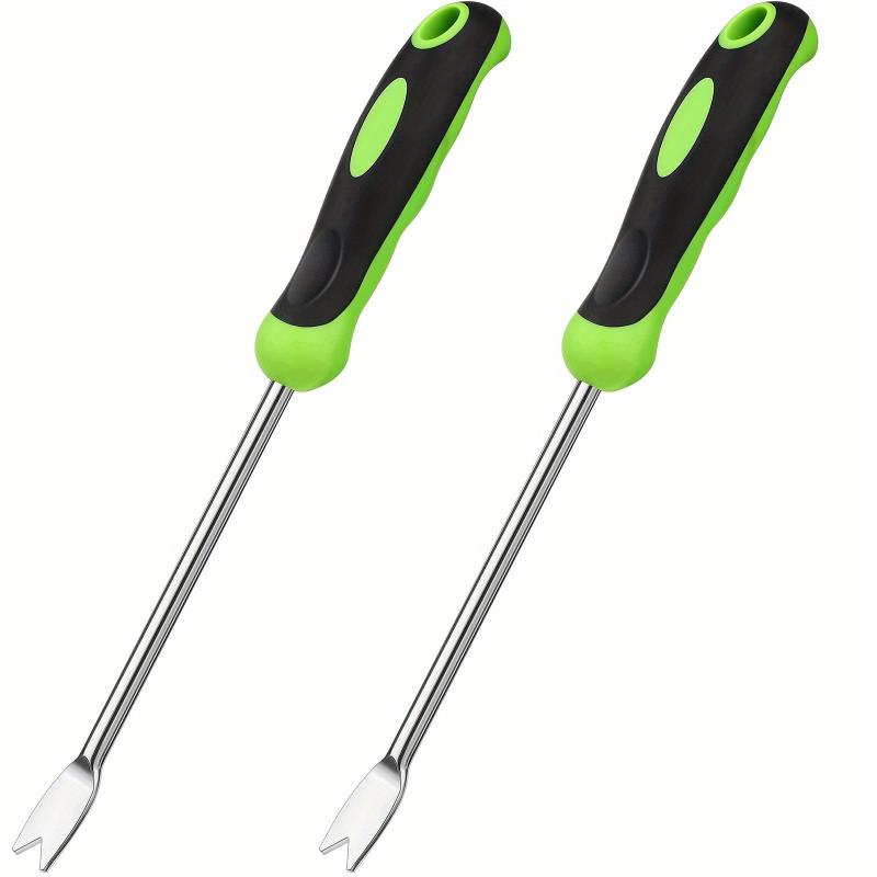 Ergonomic Handle Stainless Steel Weeder Tool for Planting and Weeding