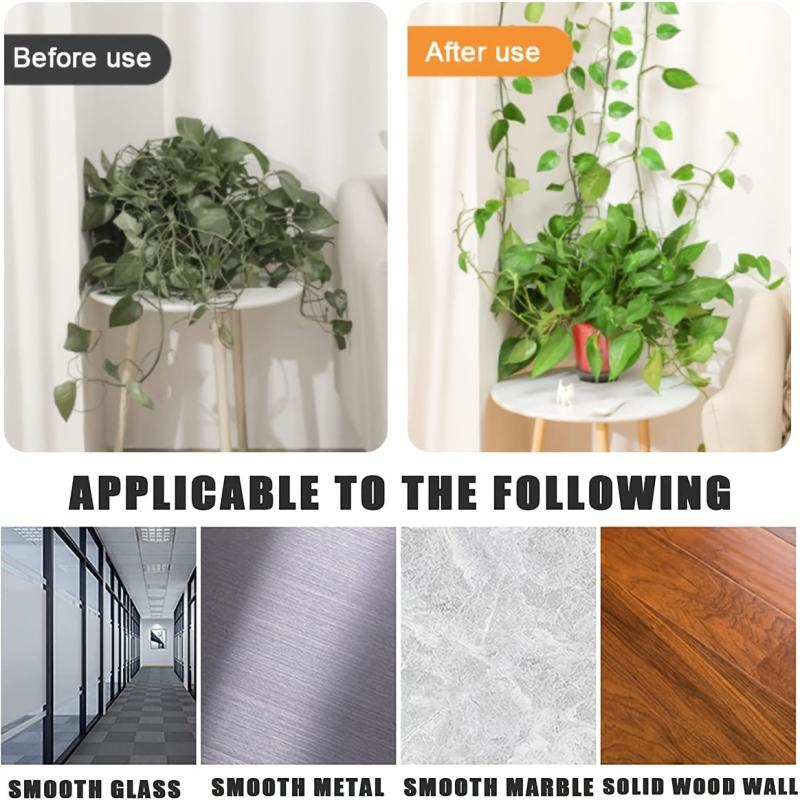 10pcs Luminous Plant Clips with Self Adhesive for Climbing Plants