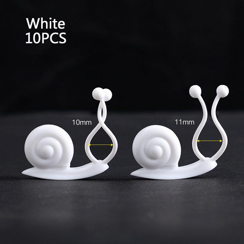 10pcs Luminous Plant Clips with Self Adhesive for Climbing Plants