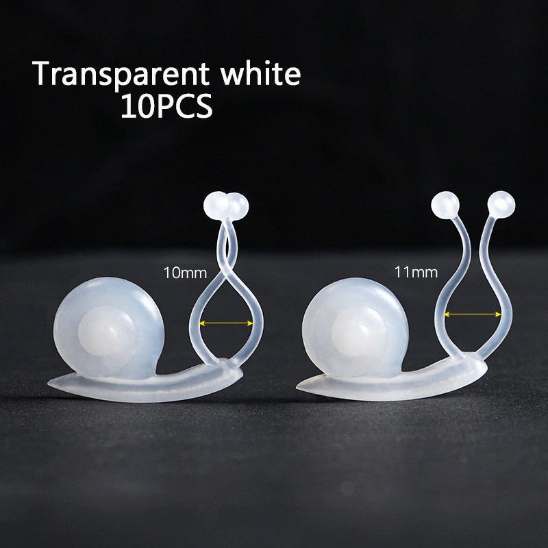 10pcs Luminous Plant Clips with Self Adhesive for Climbing Plants