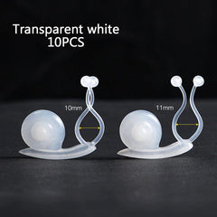 10pcs Luminous Plant Clips with Self Adhesive for Climbing Plants
