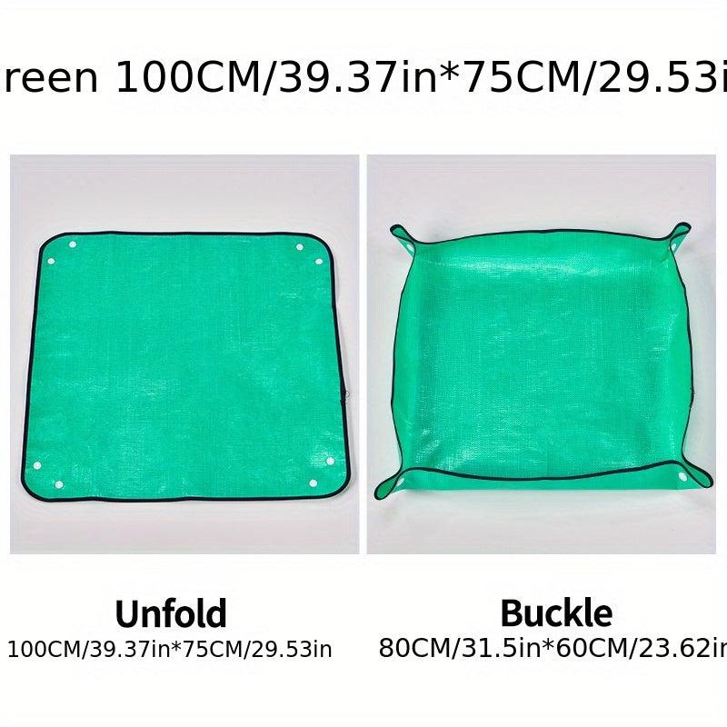 50 Waterproof Gardening Planting Mat PE Plant Repotting Foldable Pad
