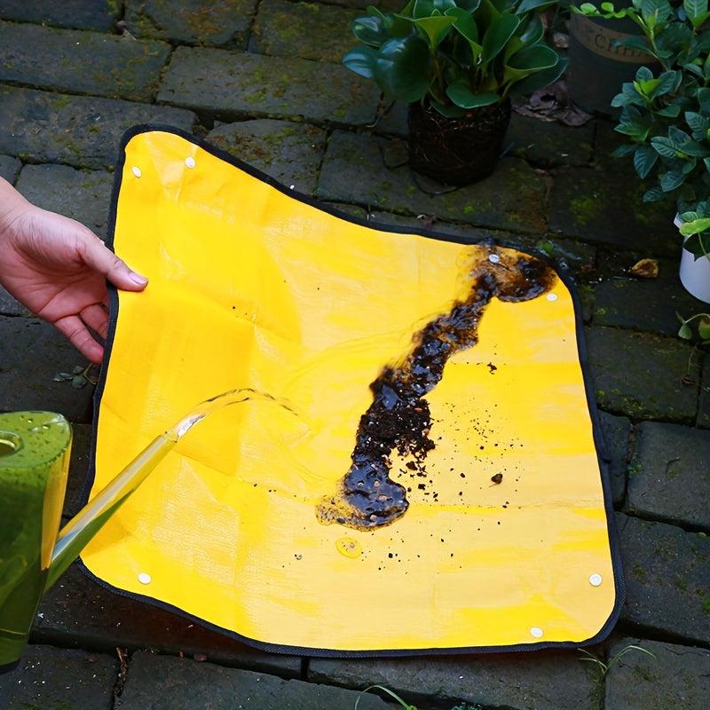 50 Waterproof Gardening Planting Mat PE Plant Repotting Foldable Pad