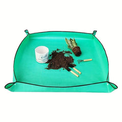 50 Waterproof Gardening Planting Mat PE Plant Repotting Foldable Pad