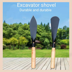 Gardening Shovel with Wooden Handle Rust Resistant