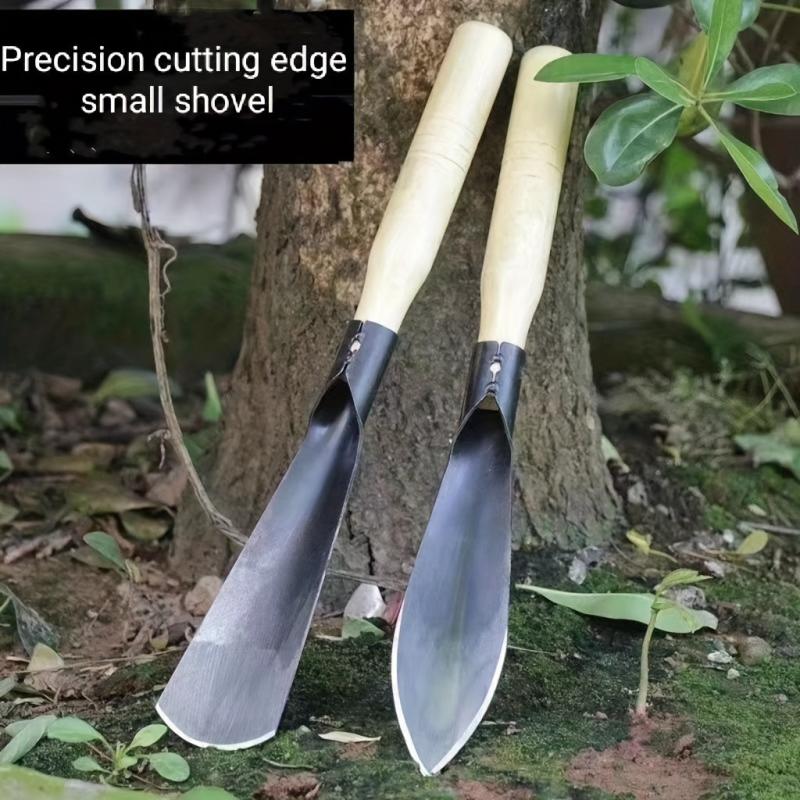 Gardening Shovel with Wooden Handle Rust Resistant