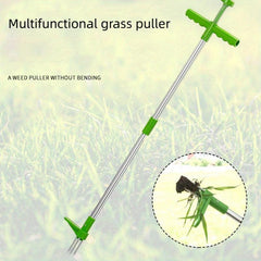 Plant Root Remover Weed Pulling Tool with Stainless Steel Claws for Gardening